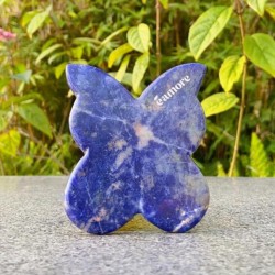 藍紋石蝴蝶按摩晶石板 藍紋石蝴蝶按摩晶石板
